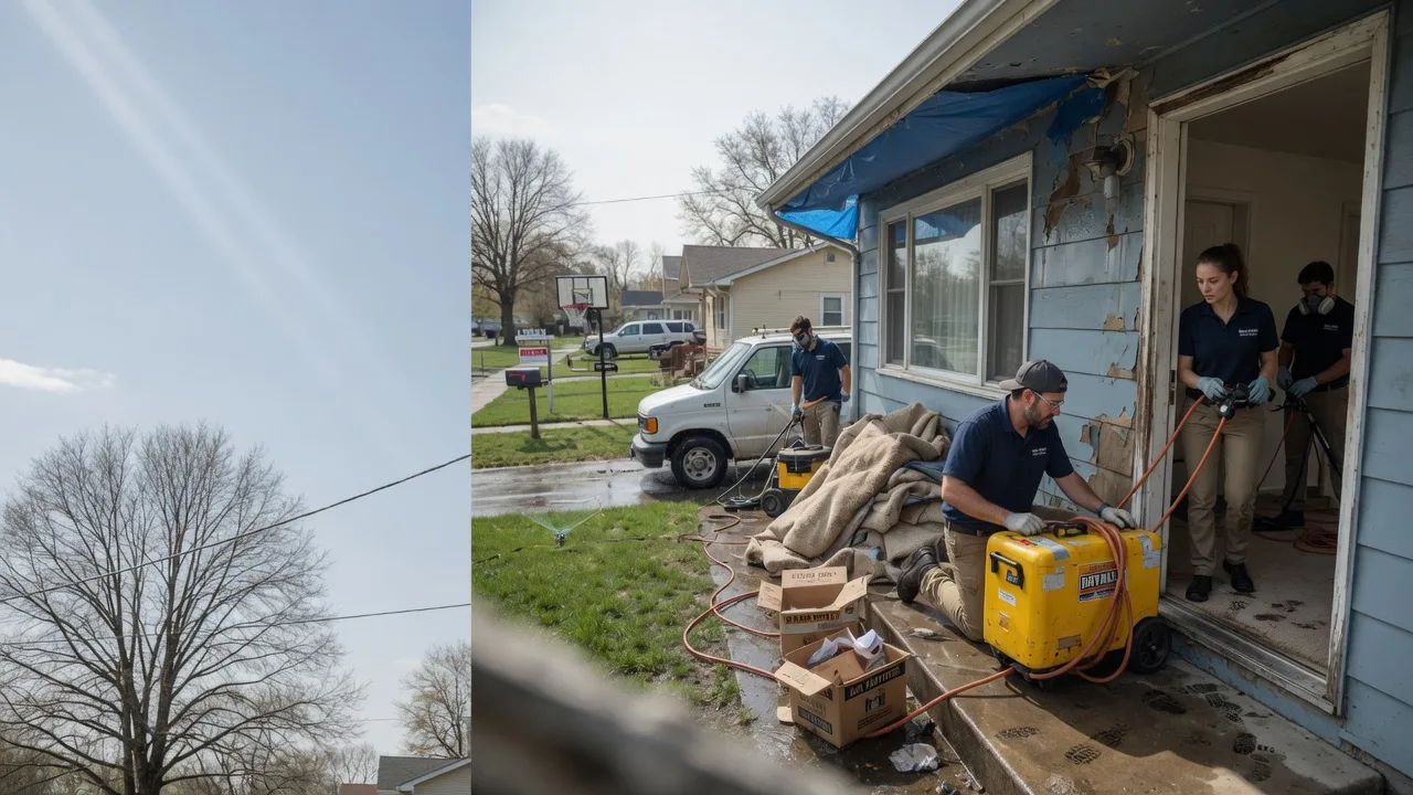 Basement Flood Cleanup in Blue River, OR near me
